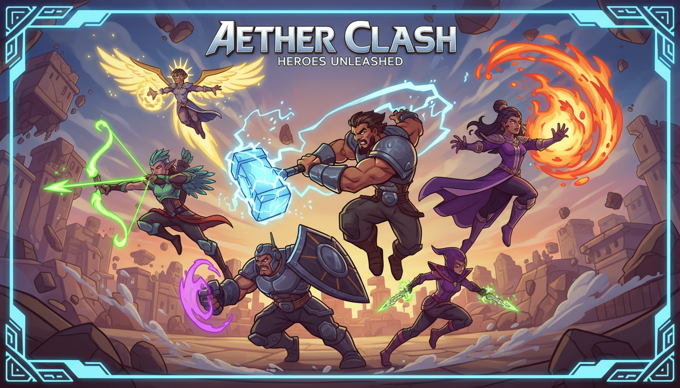 Aether Clash – MOBA